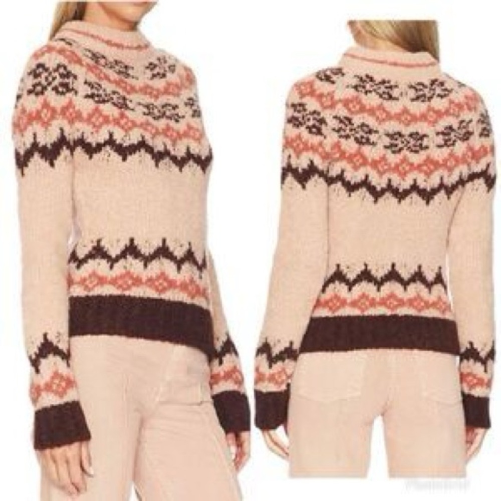 NWT Smythe x Augden l Hand-Knit Après-ski Sweater